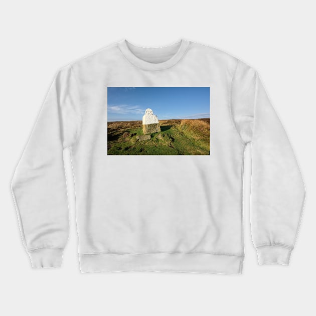 North York Moors Cross Crewneck Sweatshirt by StephenJSmith